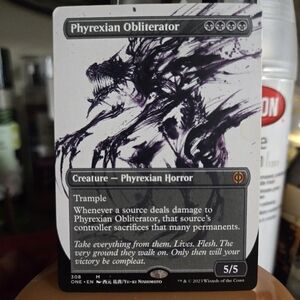 Magic: The Gatherina card Phyrexian Obliterator